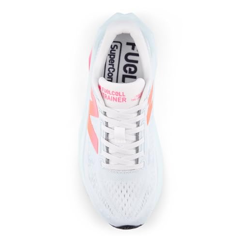 New Balance Women's FuelCell SuperComp Trainer v3 Running Shoe, Glint Blue/Daybreak, 8