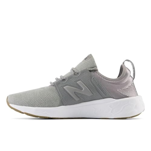 New Balance Men's Fresh Foam X Cruz V3 Running Shoe, Shadow Grey/Raincloud/White, 12 W
