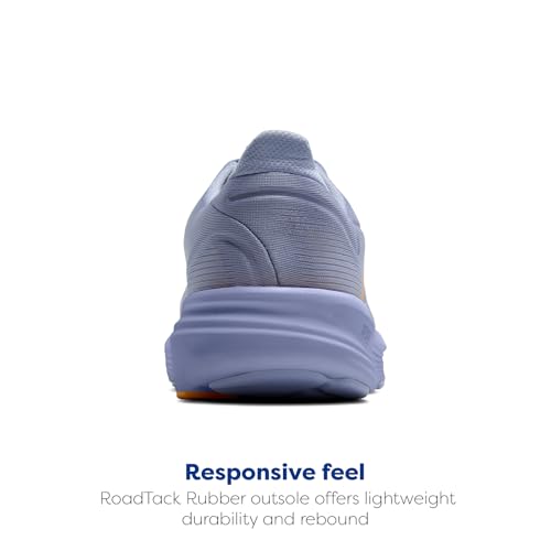 Brooks Women’s Revel 8 Neutral Running & Walking Shoe - Blue Heron/Coconut/Orange - 8 Medium - alternate view 3