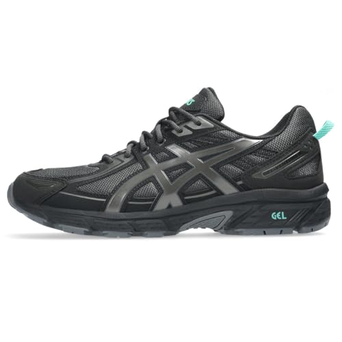 ASICS Gel-Venture 6 Adult Trainers, Graphite Grey Aurora Green, 8 US