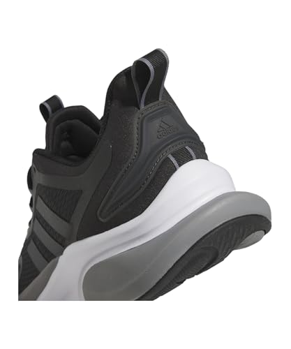 Adidas Men's Alphabounce +Shoes - Low (Non Football), Core Black Carbon Grey Three, 11.5 US