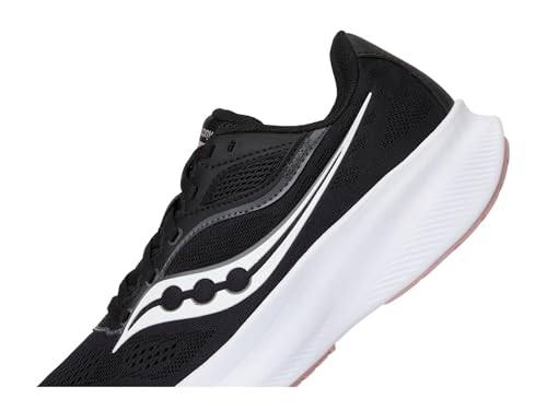 Saucony Women's Cohesion 18 Sneaker, Black/Cameo, 10.5