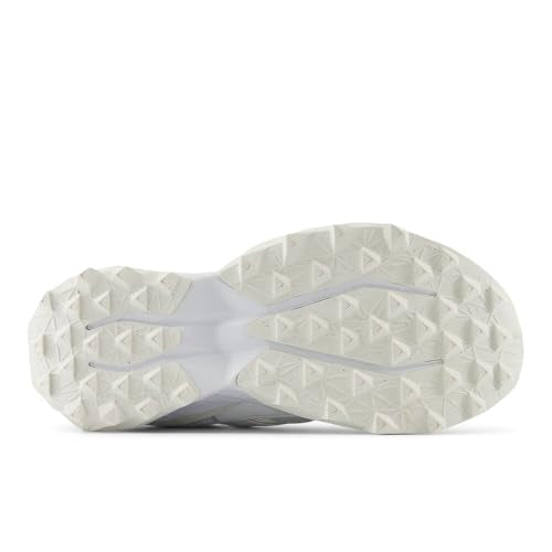 New Balance Women's DynaSoft TEKTREL V1 Suede Trail Running Shoe, Sea Salt/White/Grey Matter, 9 M