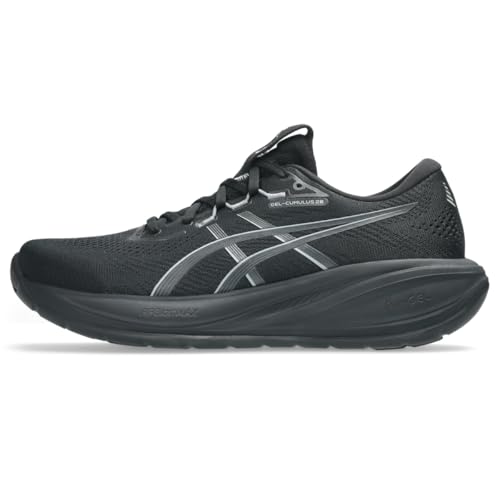 ASICS Men's Gel-Cumulus 28 Running Shoes, 12.5, Black/Carrier Grey