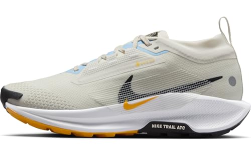 Nike Pegasus Trail 5 Gore-Tex Women's Waterproof Trail Running Shoe FQ0912, Phantom Black White University Gold, 39 EU