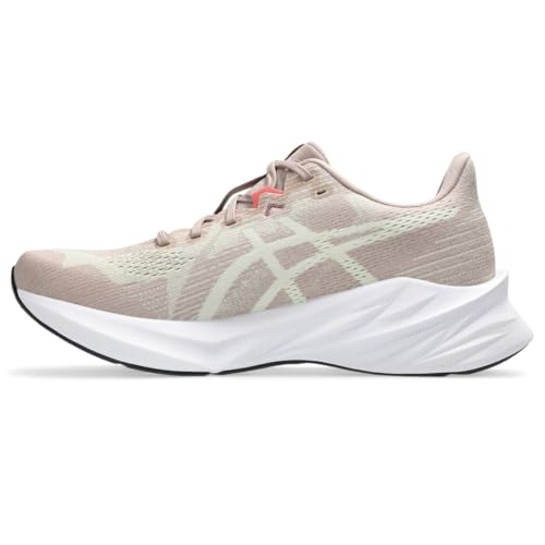 ASICS Women's DYNABLAST 5 Running Shoes, 9, Fawn/Oyster White