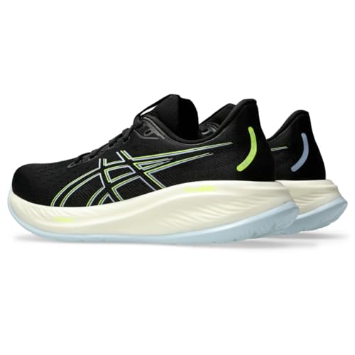 ASICS Men's Gel-Cumulus 26 Running Shoes, 10, Black/Safety Yellow