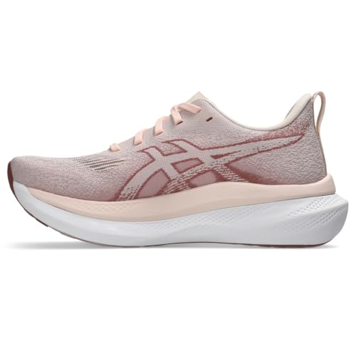 ASICS Women's GLIDERIDE MAX 2 Running Shoes, 9.5, Pearl Pink/Dusty RED