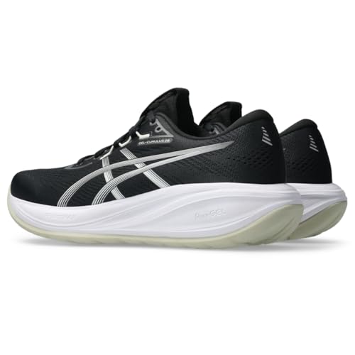 ASICS Men's Gel-Cumulus 28 Running Shoes, 11.5, Black/White