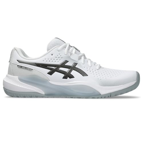 ASICS Men's Gel-Challenger 15 Tennis Shoes, 15, White/Gunmetal