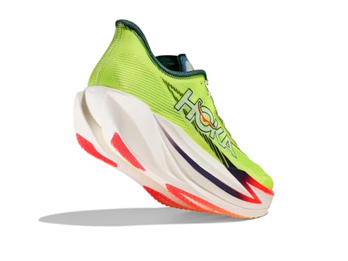 Hoka Unisex Cielo X1 3.0 Sneaker, Neon Yuzu/Thyme, 7 US Men - alternate view 3