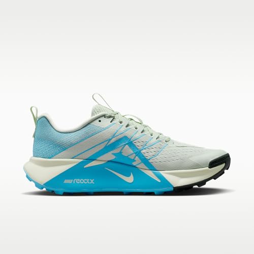 Nike Wildhorse 10 Men's Trail Running Shoes (Sea Glass/Black Spruce/Mink Brown/Baltic Blue) Size - alternate view 3