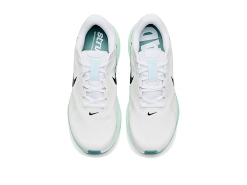 Nike Women's Structure 26 White/Black/Barely Green/Mint Foam/Cannon 7.5 X-Wide