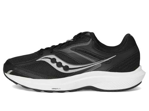 Saucony Men's Cohesion 17, Black/White, 11