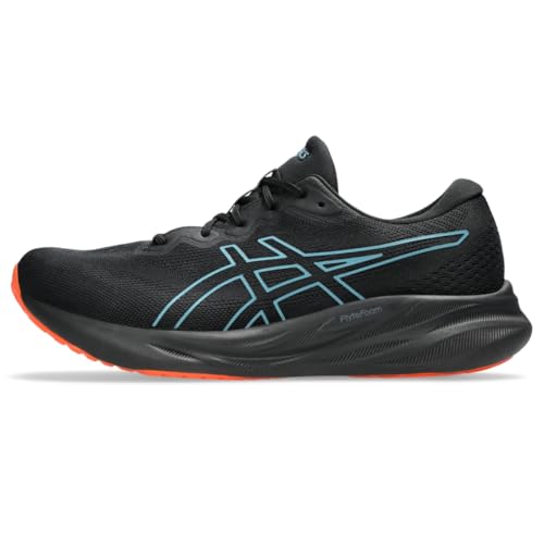 ASICS Men's Gel-Pulse 15 GTX Running Shoes, 11, Black/Atlantis Blue