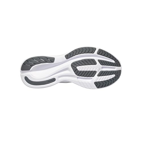 Saucony Women's Ride 15 Sneaker, Alloy/Quartz, 10 Wide
