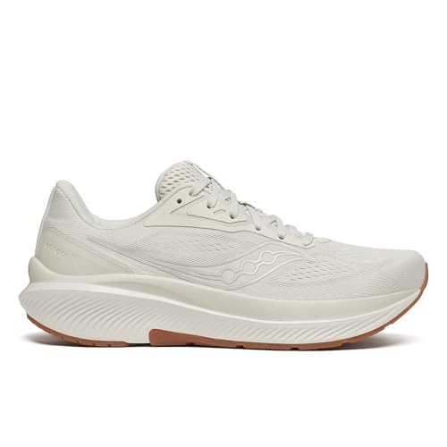 Saucony Men's Echelon 10 Sneaker, Birch/Gum, 9