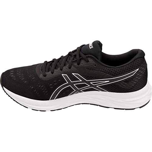 ASICS Men's Gel-Excite 6 Running Shoes, 11XW, Black/White