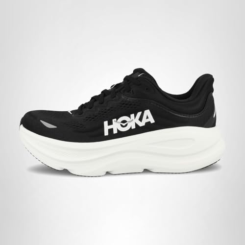 Hoka Women's Bondi 9 Black/White 7.5 Medium
