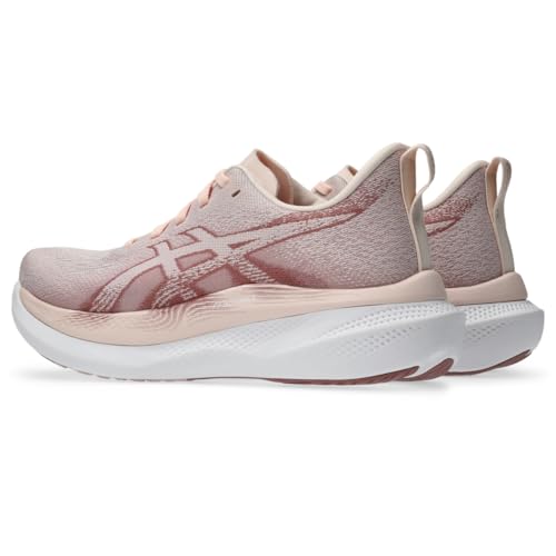 ASICS Women's GLIDERIDE MAX 2 Running Shoes, 9.5, Pearl Pink/Dusty RED