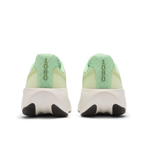 New Balance Women's Fresh Foam X 1080 V14 Running Shoe, Sweetgrass/Reflection/Silver Metallic, 8 M