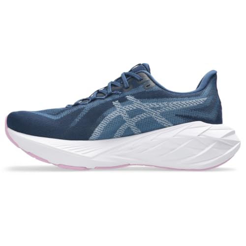ASICS Women's DYNABLAST 6 Running Shoes, 9.5, Independence Blue/Hazy Lilac