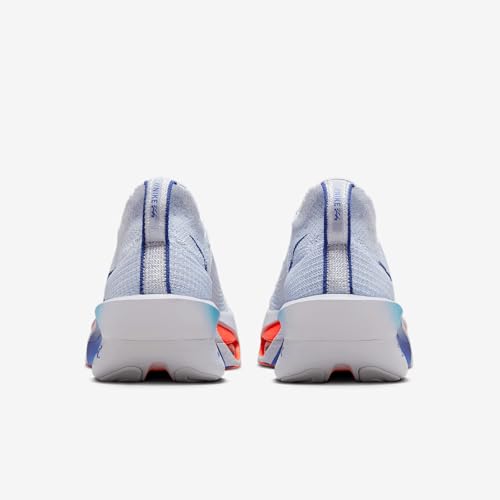 Nike Alphafly 3 Women's Road Racing Shoes (FD8315-001, Football Grey/Ghost/Persian Violet/Blue Void) Size 8.5