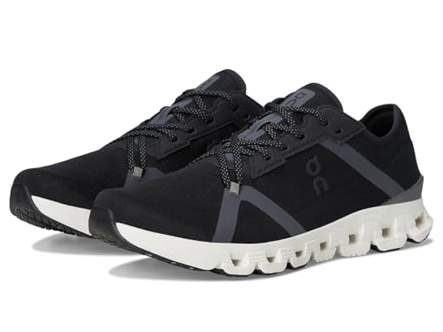 On Men's Cloud X 4 AD, Black/Asphalt, 10.5 Medium