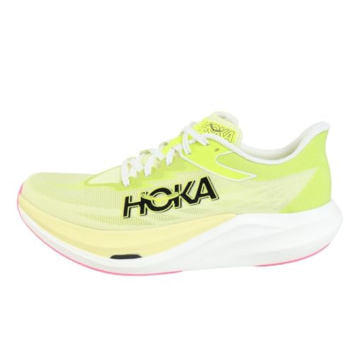 Hoka Unisex Rocket X 3 Sunlight/Neon Hoka Citrus Men's 9.5, Women's 10.5 Medium - alternate view 6