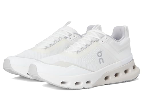 On Womens, Cloudnova X White/Glacier 8.5 Medium