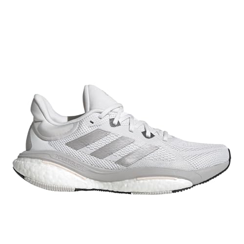 adidas Womens Solar Glide 6 Running Sneakers Shoes - White - Size 6.5 M
