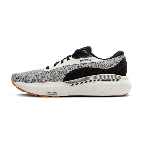 Brooks Women’s Adrenaline GTS 24 Supportive Running Shoe - Coconut/Black/Biscuit - 7 Medium