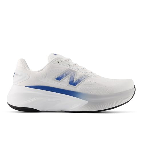 New Balance Men's Fresh Foam X More V6 Running Shoe, Nb 103 White/Blue Agate/Reflection, 10 M