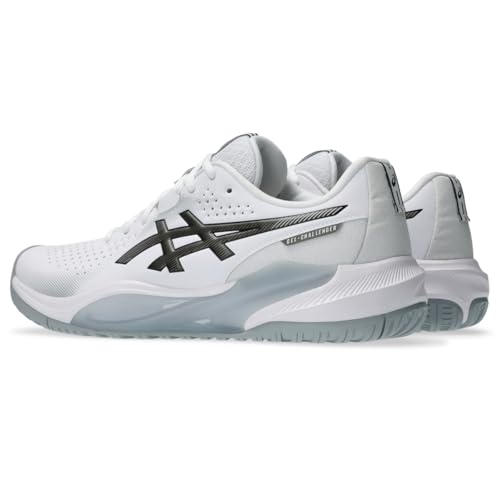 ASICS Men's Gel-Challenger 15 Tennis Shoes, 15, White/Gunmetal