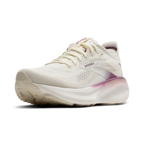 Brooks Women’s Adrenaline GTS 25 Supportive Running & Walking Shoe - Coconut/Argyle - 5 Medium