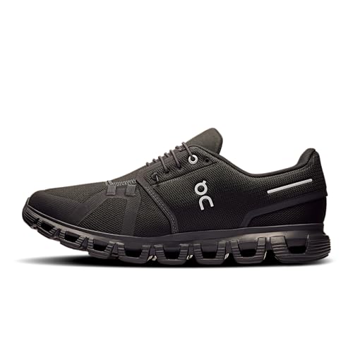 On Men's Cloud 6 Sneakers, Black/Black, 10.5 Medium US