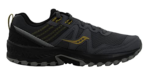 Saucony Men's Excursion Tr14 Dark Grey/Black Trail Running Shoe 10.5 M US