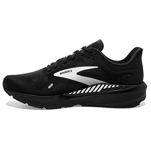 Brooks Men’s Launch GTS 9 Supportive Running Shoe - Black/White - 8.5