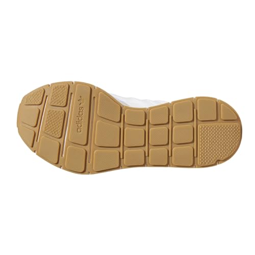 Adidas Originals Men's Swift Run Shoe, White/White/Gum, 7.5
