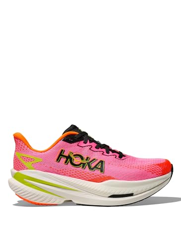 Hoka Women's Mach X 3 Neon Rose/Neon Tangerine 6 Medium