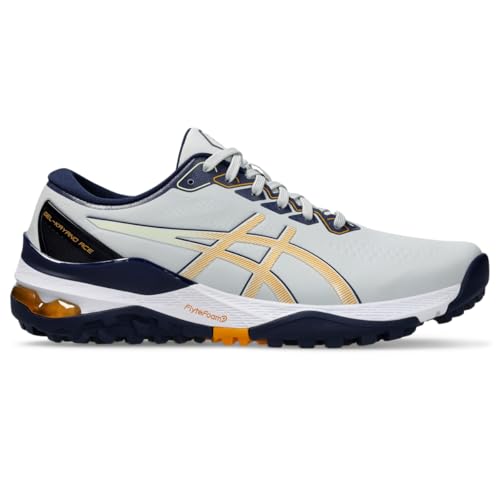 ASICS Men's Gel-Kayano ACE 2 Golf Shoes, 9.5, Glacier Grey/Amber