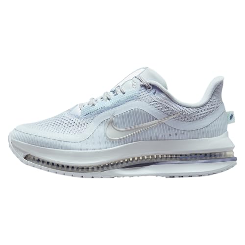 Nike Pegasus Premium Women's Road Running Shoes (Football Grey/World Indigo/White/Metallic Platinum) Size 8