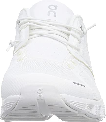 On Men's Cloud 5 Sneakers, All White, 11.5