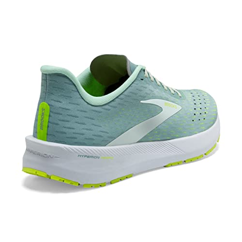 Brooks Women's Hyperion Tempo Road Running Shoe - Blue/Aqua/Nightlife - 8.5 Medium