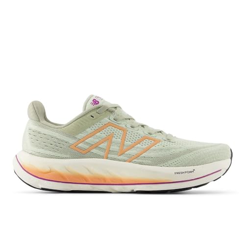 New Balance Women's Fresh Foam X Vongo V6 Running Shoe, Natural Mint/Light Gold Metallic/Copper, 12 W