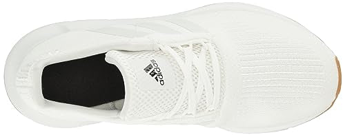 adidas Unisex-Child Swift Run 1.0, White/White/Black, 6