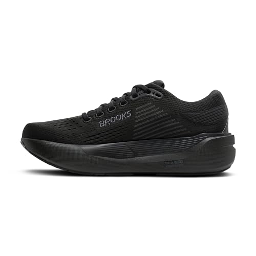 Brooks Men’s Ghost Max 3 Neutral Running & Walking Shoe - Black/Black/Ebony - 10 Medium