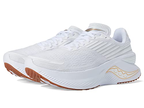 Saucony Women's Endorphin Shift 3 Running Shoe, White/Gum, 8 Medium