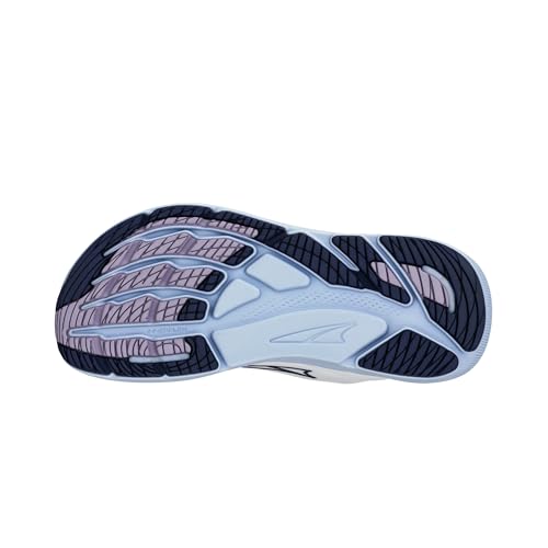 ALTRA Women's FWD VIA Road Running Shoe, White/Light Blue, 8.5