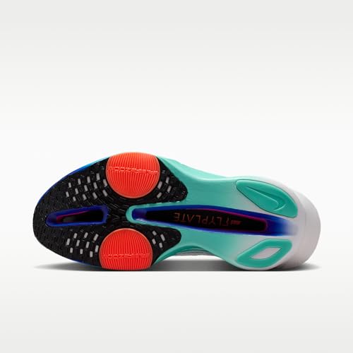 Nike Alphafly 3 Women's Road Racing Shoes (White/Hyper Turquoise/Concord/Black) Size 11